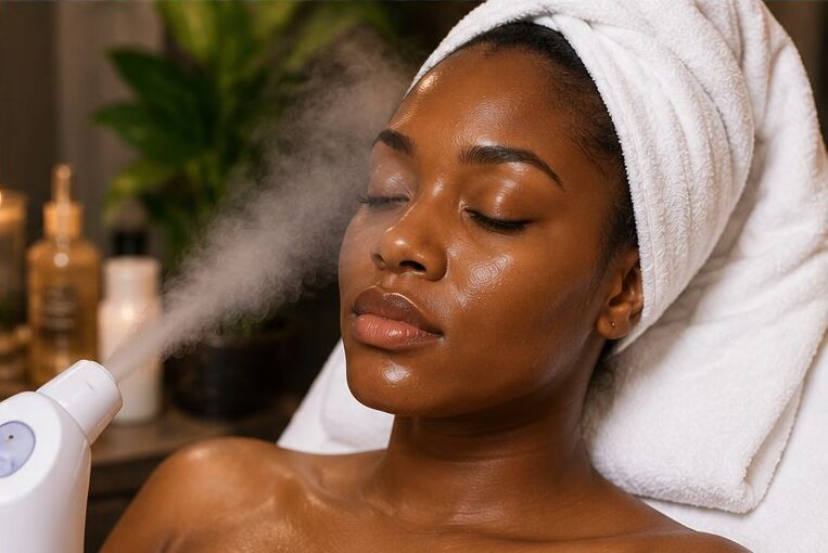 Professional anti-aging facial treatment in Ikeja Lagos